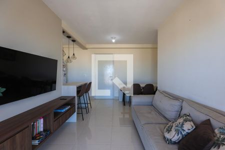 Sala de apartamento à venda com 2 quartos, 56m² em Jardim Henriqueta, Taboão da Serra