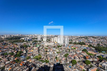 Vista da Varanda da Sala de apartamento à venda com 2 quartos, 56m² em Jardim Henriqueta, Taboão da Serra