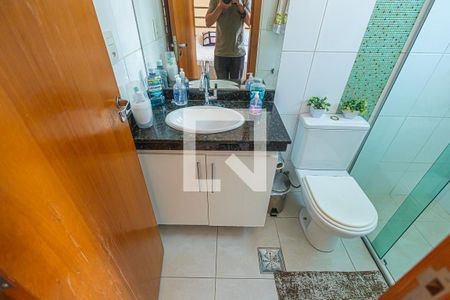 suite de apartamento à venda com 3 quartos, 99m² em Castelo, Belo Horizonte