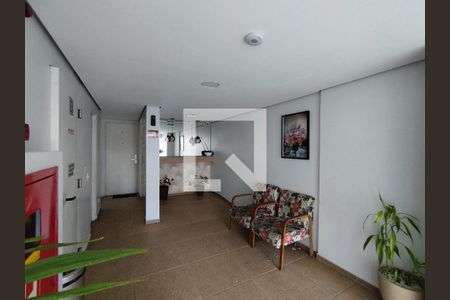 Hall de entrada de apartamento para alugar com 2 quartos, 49m² em Taboão, São Paulo