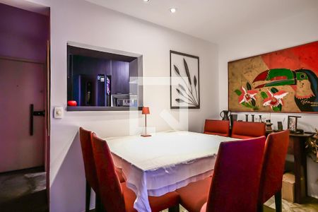 Sala de Jantar de apartamento à venda com 2 quartos, 62m² em Jardim Monte Kemel, São Paulo