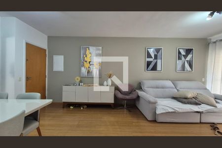 Sala de apartamento à venda com 3 quartos, 110m² em Jardim, Santo André