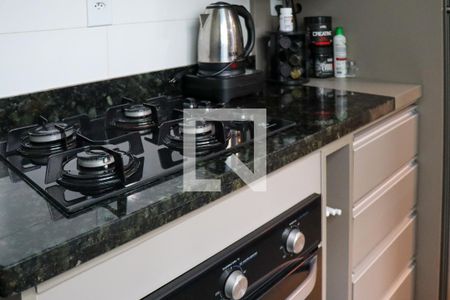 Sala/Cozinha de apartamento à venda com 2 quartos, 96m² em Parque das Nações, Santo André