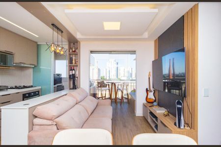 Sala de apartamento para alugar com 2 quartos, 56m² em Catumbi, São Paulo