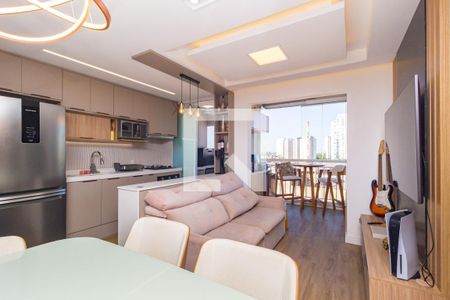 Sala de apartamento para alugar com 2 quartos, 56m² em Catumbi, São Paulo