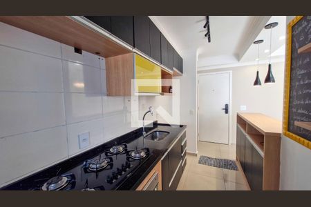 Sala/cozinha de apartamento para alugar com 2 quartos, 55m² em Interlagos, São Paulo