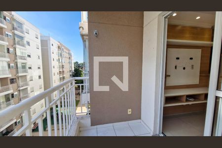 Varanda da Sala/cozinha de apartamento para alugar com 2 quartos, 55m² em Interlagos, São Paulo