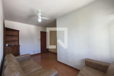 Sala  de apartamento para alugar com 1 quarto, 45m² em Canto do Forte, Praia Grande