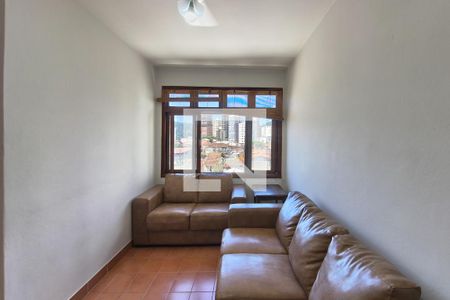 Sala de apartamento para alugar com 1 quarto, 45m² em Canto do Forte, Praia Grande