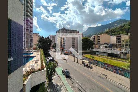 Vista da Sala de apartamento para alugar com 2 quartos, 80m² em Tijuca, Rio de Janeiro