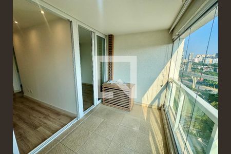 Varanda de apartamento para alugar com 2 quartos, 62m² em Brooklin, São Paulo