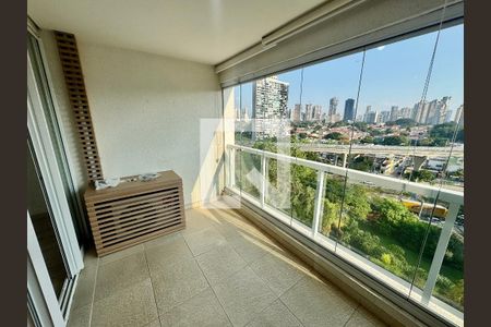 Varanda de apartamento para alugar com 2 quartos, 62m² em Brooklin, São Paulo