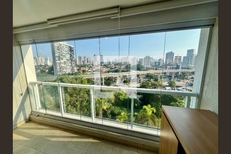 Varanda de apartamento para alugar com 2 quartos, 62m² em Brooklin, São Paulo