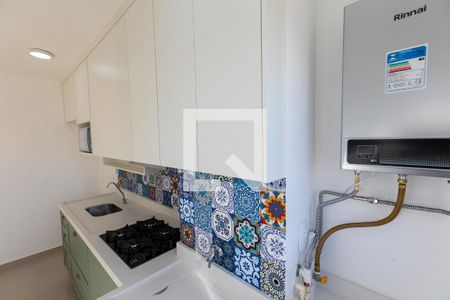 COZINHA + ÁREA DE SERVIÇO de apartamento para alugar com 2 quartos, 57m² em Conceicao, Campinas
