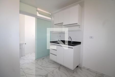Sala / Cozinha de apartamento para alugar com 1 quarto, 32m² em Vila Amalia (zona Norte), São Paulo