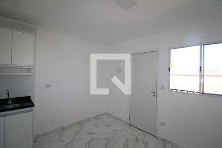 Sala / Cozinha de apartamento para alugar com 1 quarto, 32m² em Vila Amalia (zona Norte), São Paulo