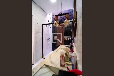 Banheiro da Suíte de casa para alugar com 3 quartos, 200m² em Jardim Astro, Sorocaba