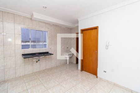 Sala/Cozinha de casa de condomínio para alugar com 1 quarto, 35m² em Horto Florestal, São Paulo