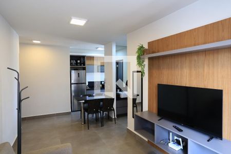 Sala de kitnet/studio para alugar com 1 quarto, 40m² em Santa Efigênia, Belo Horizonte