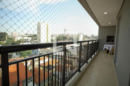 Varanda da Sala e dos quartos  de apartamento à venda com 2 quartos, 73m² em Assunção, São Bernardo do Campo