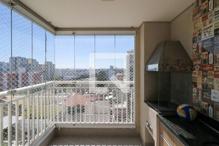Varanda Gourmet de apartamento à venda com 2 quartos, 57m² em Santa Maria, São Caetano do Sul