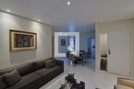 Sala de apartamento para alugar com 3 quartos, 110m² em Lourdes, Belo Horizonte