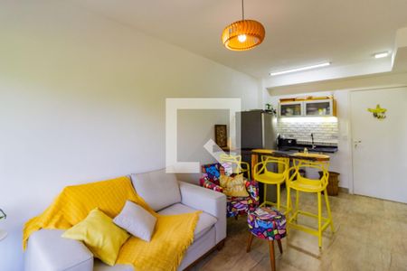 Sala de apartamento para alugar com 1 quarto, 38m² em Vila Castelo, São Paulo
