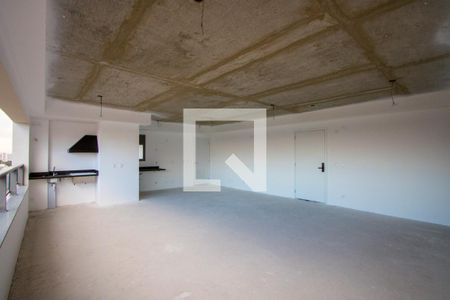 Sala/Varanda gourmet/Cozinha de apartamento à venda com 3 quartos, 134m² em Jardim, Santo André