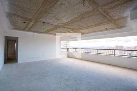 Sala/Varanda gourmet/Cozinha de apartamento à venda com 3 quartos, 134m² em Jardim, Santo André