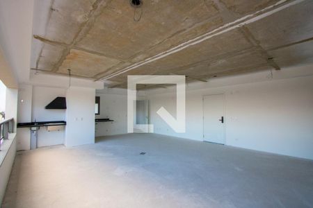 Sala/Varanda gourmet/Cozinha de apartamento à venda com 3 quartos, 134m² em Jardim, Santo André