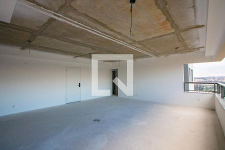 Sala/Varanda gourmet/Cozinha de apartamento à venda com 3 quartos, 134m² em Jardim, Santo André