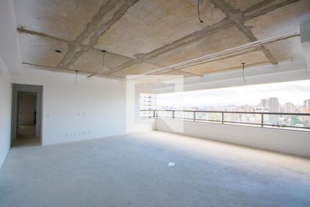 Sala/Varanda gourmet/Cozinha de apartamento à venda com 3 quartos, 134m² em Jardim, Santo André