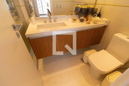 Banheiro da Suíte de apartamento à venda com 1 quarto, 205m² em Vila Mariana, São Paulo