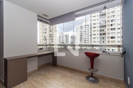 Sala de apartamento para alugar com 2 quartos, 68m² em Vila da Serra, Nova Lima