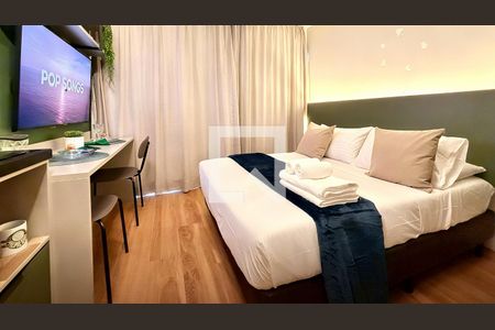 Sala/Quarto de apartamento à venda com 1 quarto, 21m² em Pompeia, São Paulo