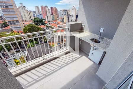 Sala - Varanda de apartamento à venda com 1 quarto, 41m² em Liberdade, São Paulo