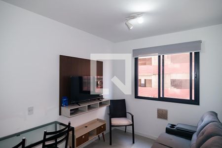 Sala / Cozinha de apartamento para alugar com 1 quarto, 26m² em Bela Vista, São Paulo