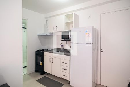 Sala / Cozinha de apartamento para alugar com 1 quarto, 26m² em Bela Vista, São Paulo
