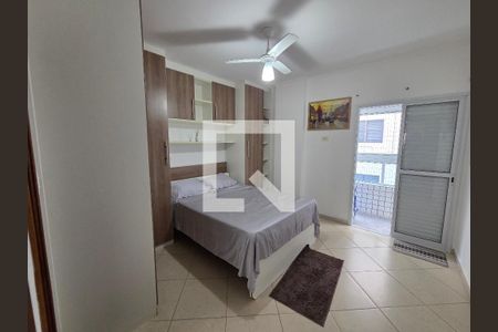 Suíte 1 de apartamento para alugar com 2 quartos, 98m² em Guilhermina, Praia Grande