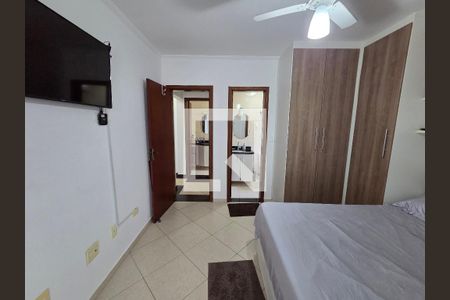 Suíte 1 de apartamento para alugar com 2 quartos, 98m² em Guilhermina, Praia Grande