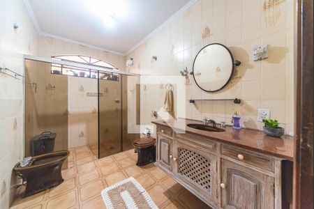 Banheiro  de casa à venda com 3 quartos, 198m² em Silveira, Santo André