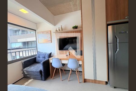 Studio de kitnet/studio para alugar com 1 quarto, 23m² em Santo Amaro, São Paulo