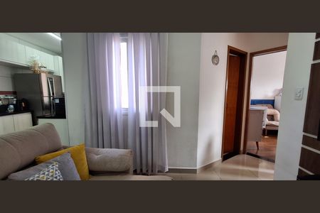 Sala de apartamento à venda com 1 quarto, 102m² em Vila Guarani, Santo André