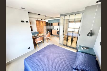 Sala/Quarto/Cozinha de kitnet/studio para alugar com 1 quarto, 39m² em Jardim São Paulo, São Paulo