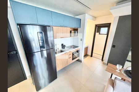 Sala/Quarto/Cozinha de kitnet/studio para alugar com 1 quarto, 39m² em Jardim São Paulo, São Paulo