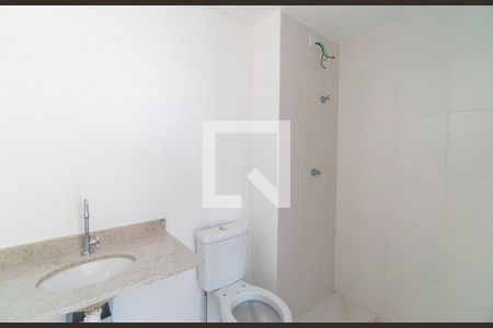 Banheiro de kitnet/studio para alugar com 1 quarto, 24m² em Vila da Saúde, São Paulo