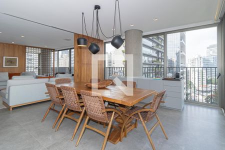 Sala de Jantar de apartamento à venda com 3 quartos, 230m² em Vila Olímpia, São Paulo