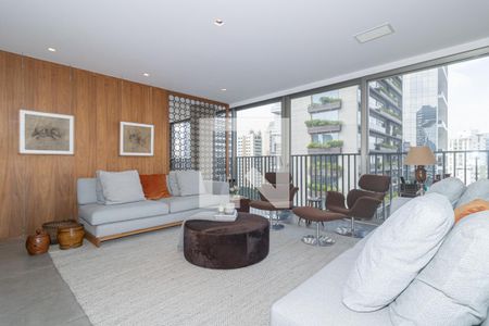 Sala de apartamento à venda com 3 quartos, 230m² em Vila Olímpia, São Paulo
