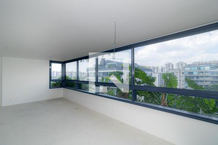 Varanda gourmet de apartamento à venda com 3 quartos, 201m² em Brooklin Novo, São Paulo