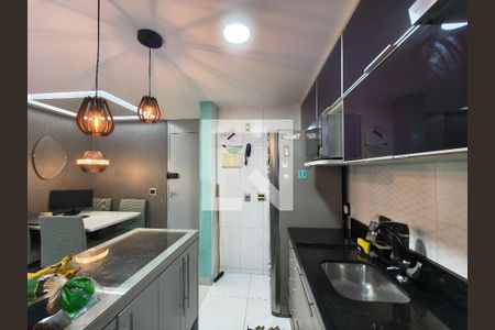 Cozinha de apartamento à venda com 2 quartos, 47m² em Jacarepaguá, Rio de Janeiro